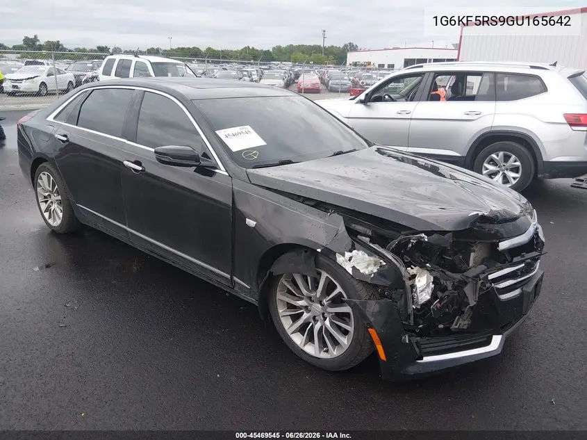 2016 Cadillac Ct6 Premium Luxury VIN: 1G6KF5RS9GU165642 Lot: 45469545