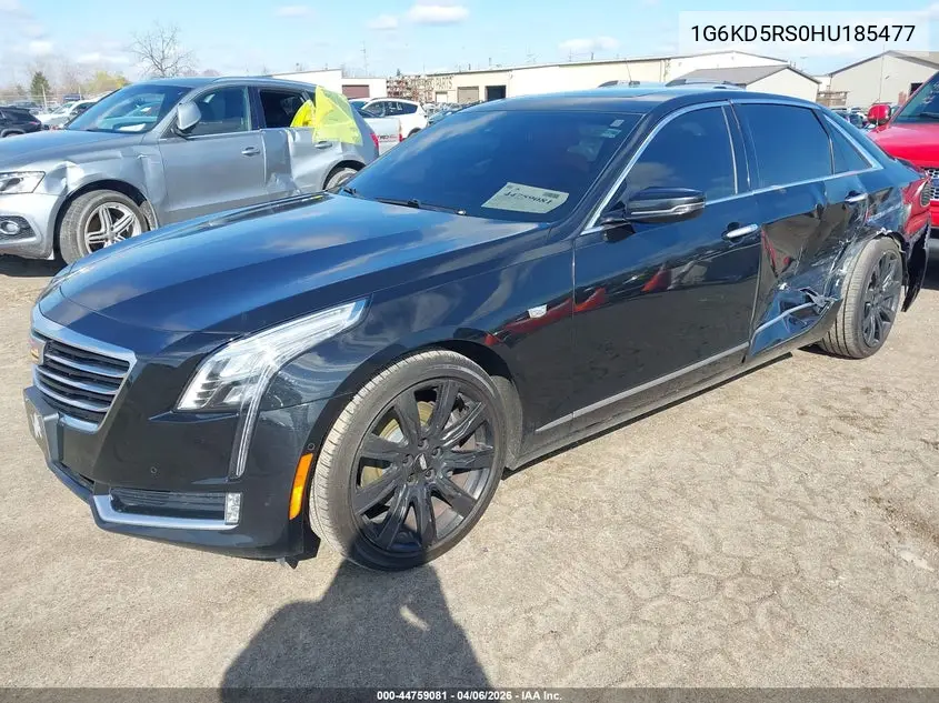 2017 Cadillac Ct6 Luxury VIN: 1G6KD5RS0HU185477 Lot: 44759081