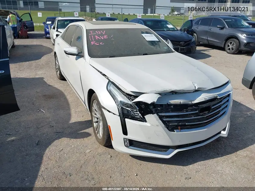 2017 Cadillac Ct6 Luxury VIN: 1G6KC5RX1HU134021 Lot: 45122387