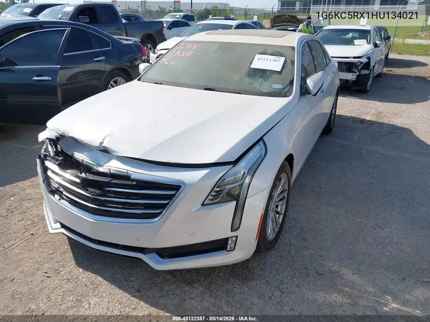 2017 Cadillac Ct6 Luxury VIN: 1G6KC5RX1HU134021 Lot: 45122387