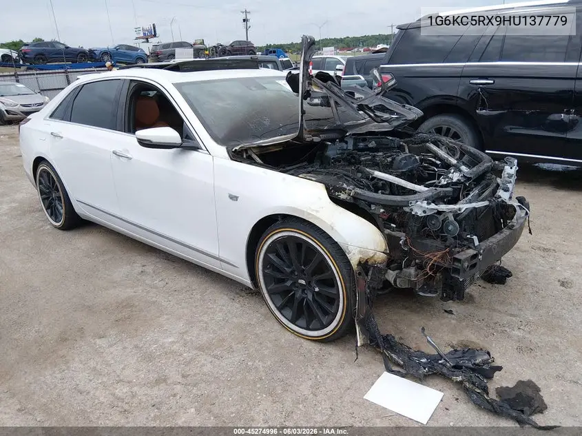 2017 Cadillac Ct6 Luxury VIN: 1G6KC5RX9HU137779 Lot: 45274996