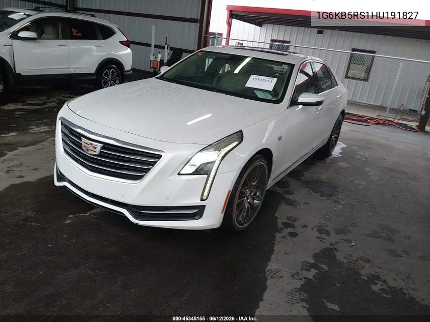 2017 Cadillac Ct6 Standard VIN: 1G6KB5RS1HU191827 Lot: 45345155