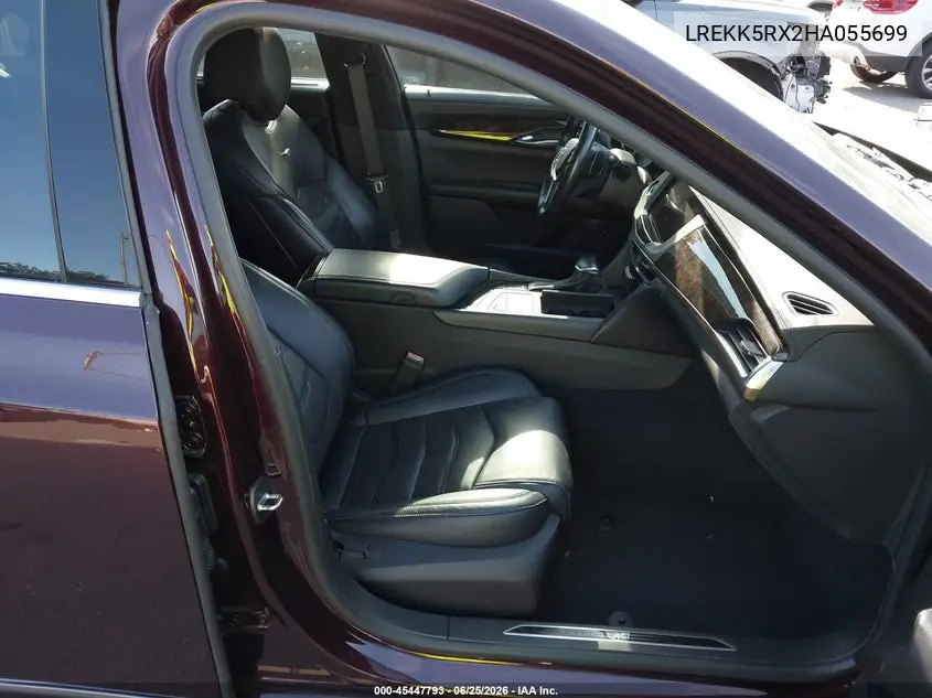 2017 Cadillac Ct6 Plug-In Standard VIN: LREKK5RX2HA055699 Lot: 45447793