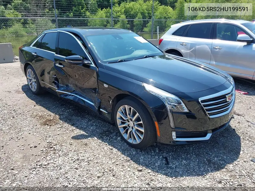 2017 Cadillac Ct6 Luxury VIN: 1G6KD5RS2HU199591 Lot: 45543968