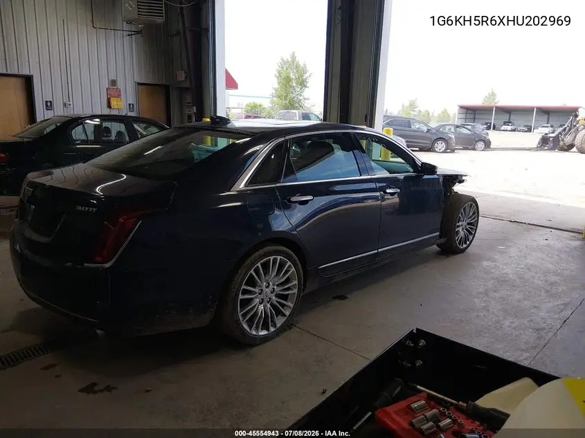 2017 Cadillac Ct6 Twin Turbo Premium Luxury VIN: 1G6KH5R6XHU202969 Lot: 45554943