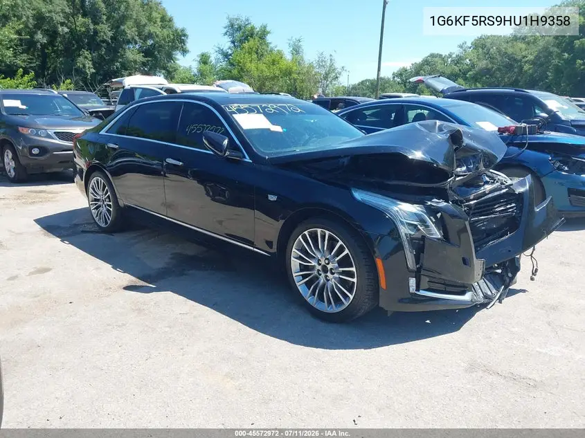 2017 Cadillac Ct6 Premium Luxury VIN: 1G6KF5RS9HU1H9358 Lot: 45572972