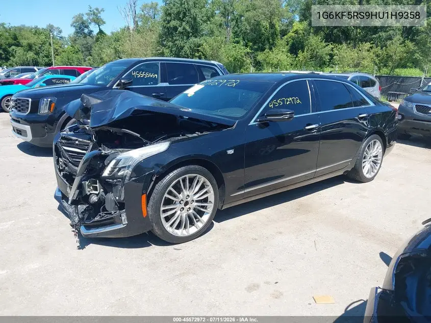 2017 Cadillac Ct6 Premium Luxury VIN: 1G6KF5RS9HU1H9358 Lot: 45572972