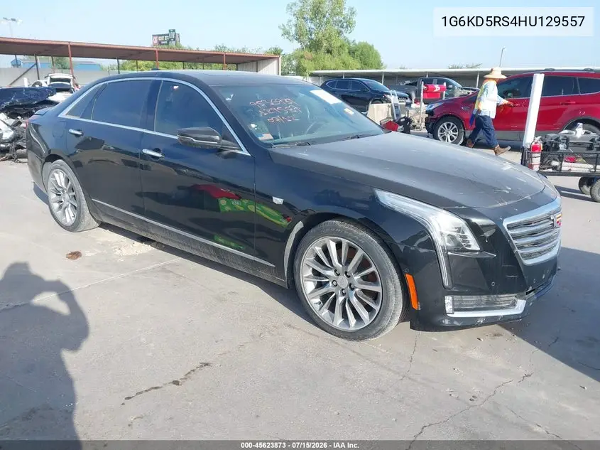 2017 Cadillac Ct6 Luxury VIN: 1G6KD5RS4HU129557 Lot: 45623873