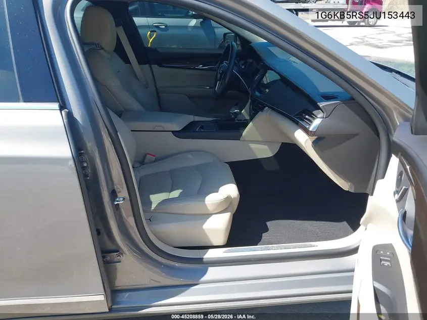 2018 Cadillac Ct6 Standard VIN: 1G6KB5RS5JU153443 Lot: 45208859