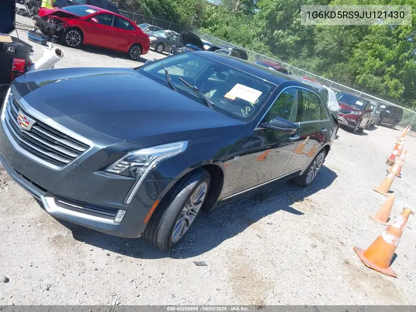 2018 Cadillac Ct6 Luxury VIN: 1G6KD5RS9JU121430 Lot: 45255995