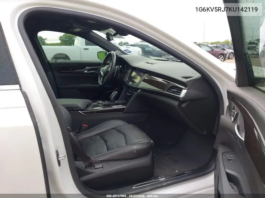2019 Cadillac Ct6 Platinum VIN: 1G6KV5RJ7KU142119 Lot: 45137988