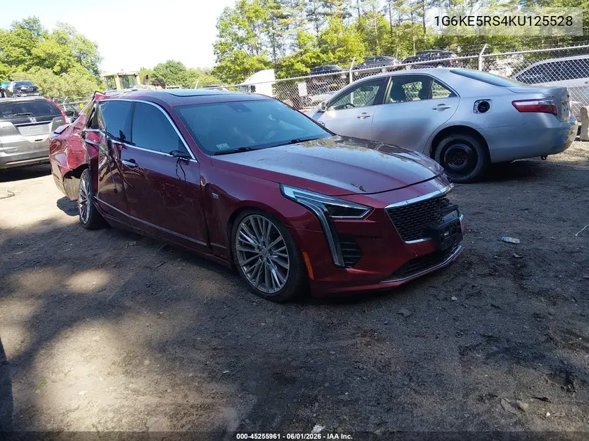 2019 Cadillac Ct6 Premium Luxury VIN: 1G6KE5RS4KU125528 Lot: 45255961