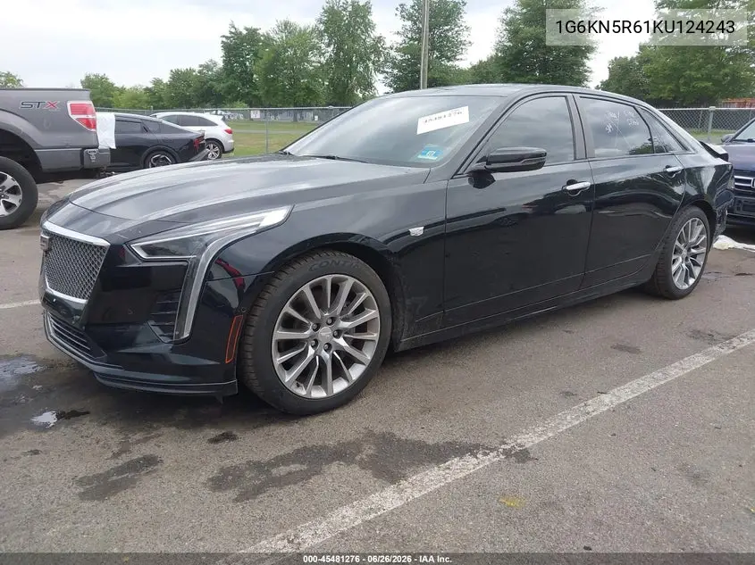 2019 Cadillac Ct6 Sport VIN: 1G6KN5R61KU124243 Lot: 45481276