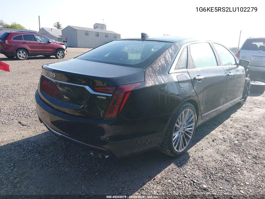2020 Cadillac Ct6 Awd Premium Luxury VIN: 1G6KE5RS2LU102279 Lot: 45203079