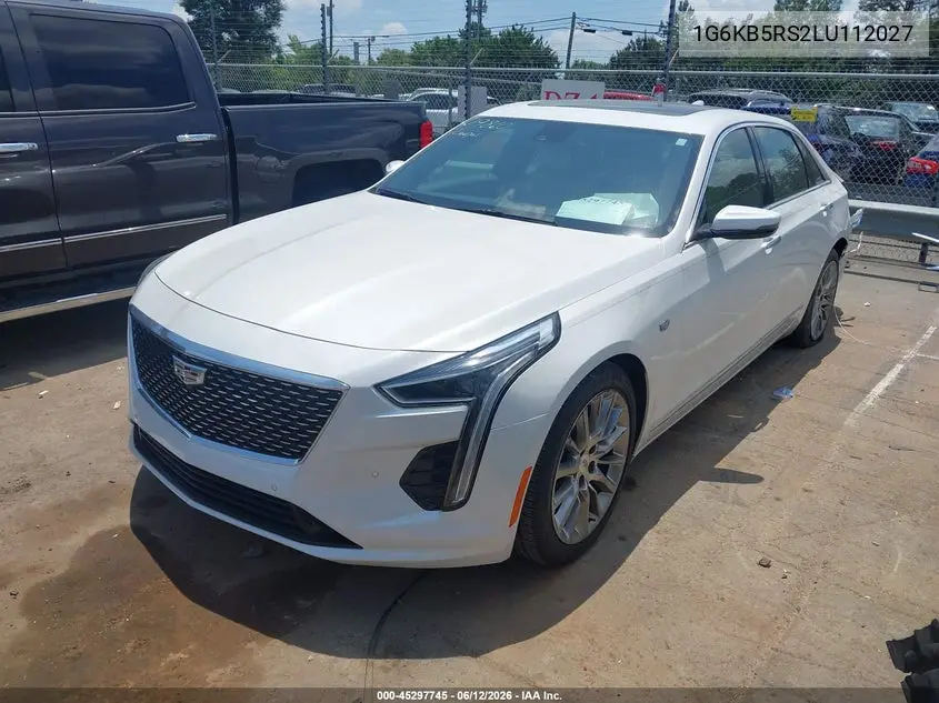 2020 Cadillac Ct6 Awd Luxury VIN: 1G6KB5RS2LU112027 Lot: 45297745
