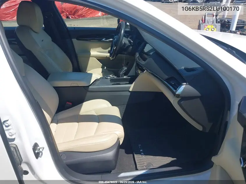 2020 Cadillac Ct6 Awd Luxury VIN: 1G6KB5RS2LU100170 Lot: 45479323