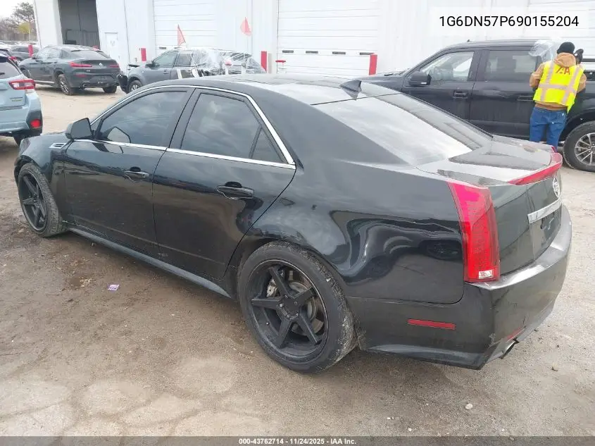 2009 Cadillac Cts-V VIN: 1G6DN57P690155204 Lot: 43762714