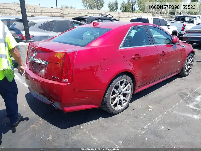 2009 Cadillac Cts-V VIN: 1G6DN57P090155523 Lot: 45165845
