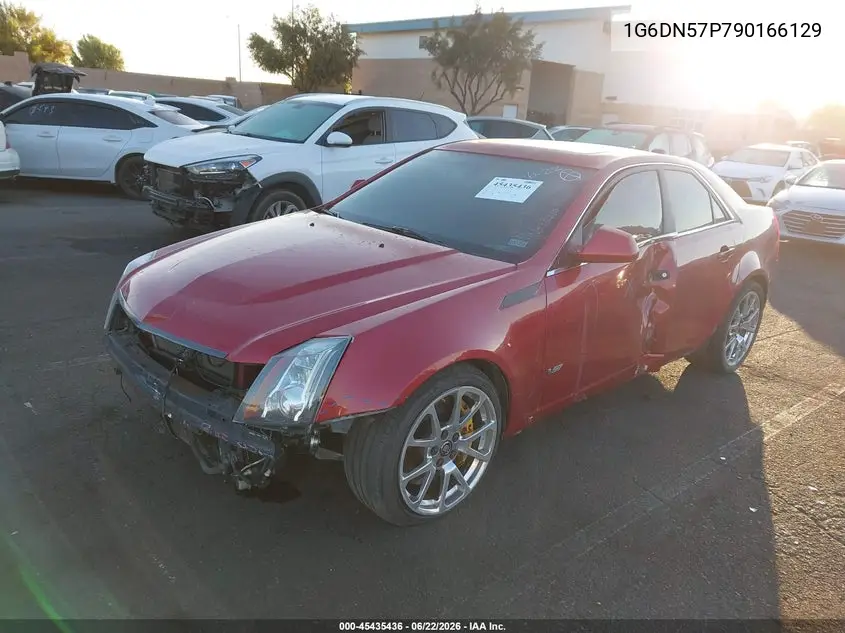 2009 Cadillac Cts-V VIN: 1G6DN57P790166129 Lot: 45435436