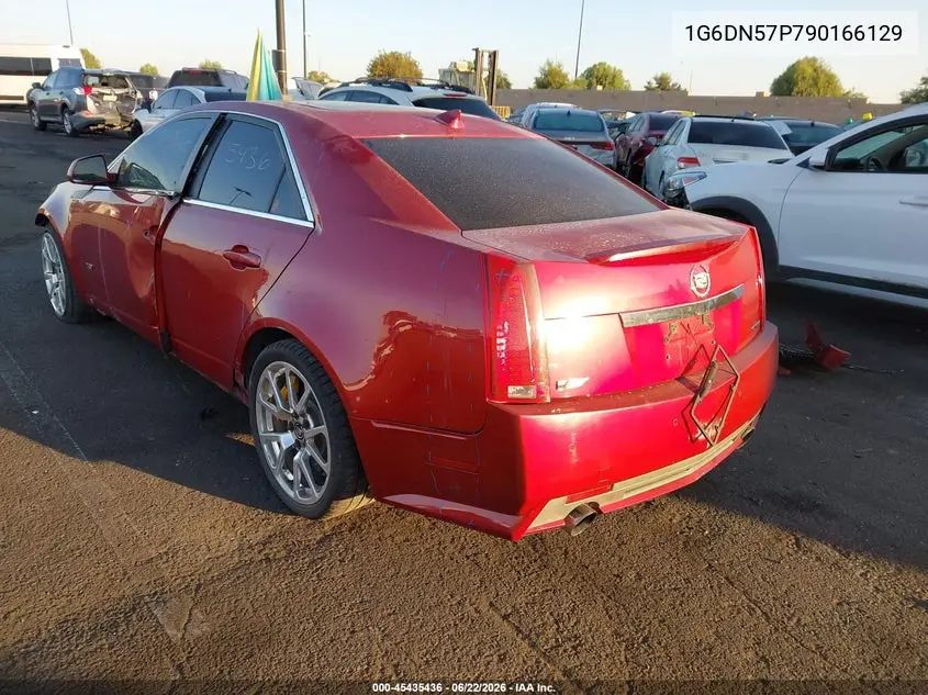 2009 Cadillac Cts-V VIN: 1G6DN57P790166129 Lot: 45435436