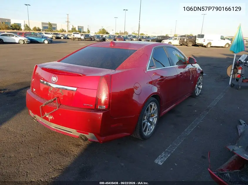 2009 Cadillac Cts-V VIN: 1G6DN57P790166129 Lot: 45435436