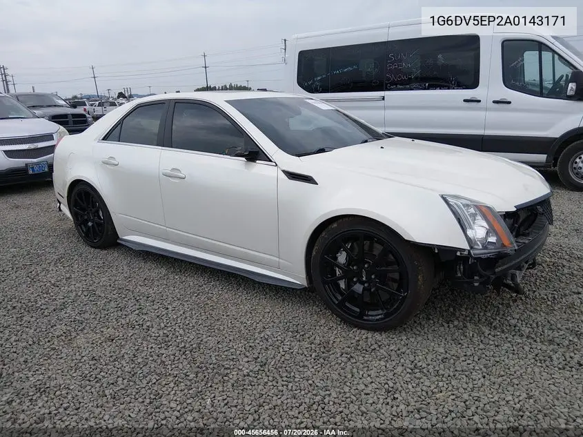 2010 Cadillac Cts-V VIN: 1G6DV5EP2A0143171 Lot: 45656456