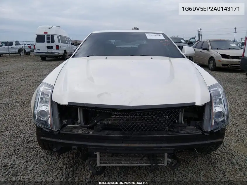 2010 Cadillac Cts-V VIN: 1G6DV5EP2A0143171 Lot: 45656456