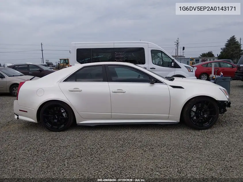 2010 Cadillac Cts-V VIN: 1G6DV5EP2A0143171 Lot: 45656456