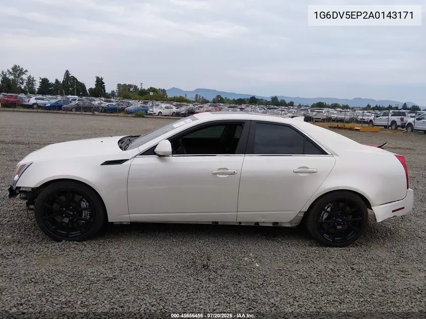 2010 Cadillac Cts-V VIN: 1G6DV5EP2A0143171 Lot: 45656456