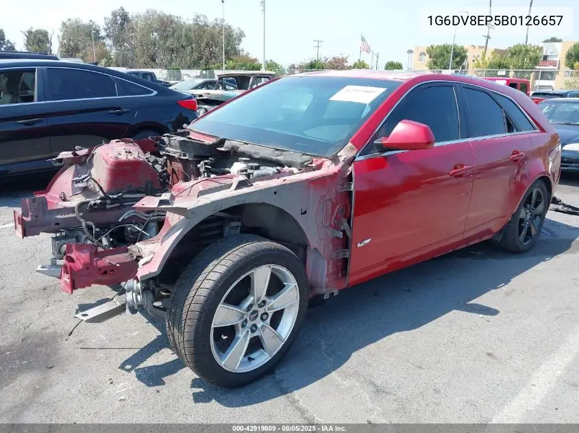 2011 Cadillac Cts-V VIN: 1G6DV8EP5B0126657 Lot: 42919809