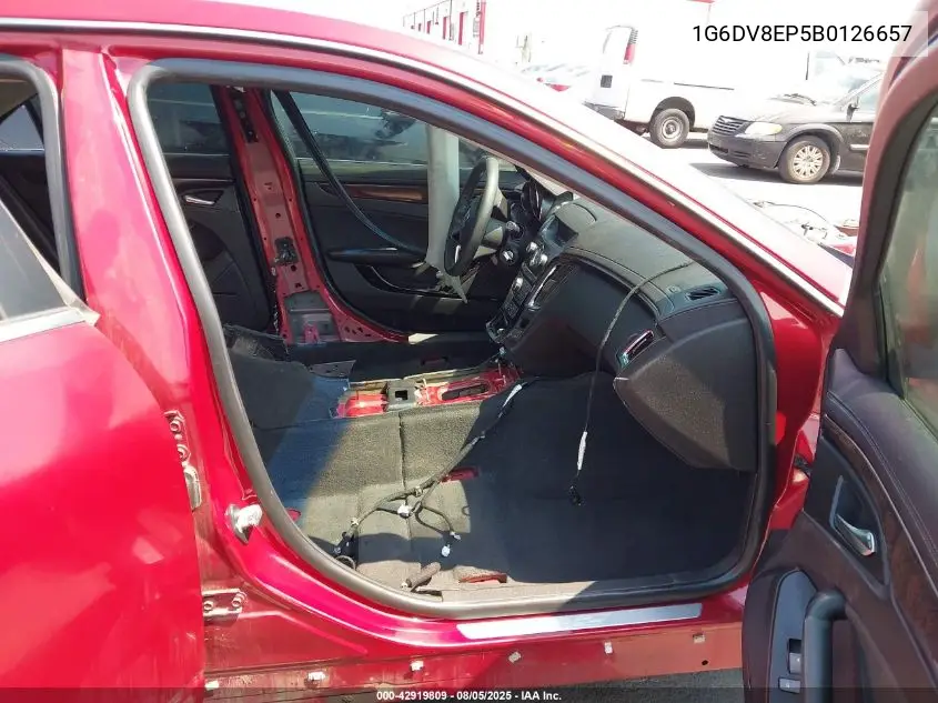 2011 Cadillac Cts-V VIN: 1G6DV8EP5B0126657 Lot: 42919809