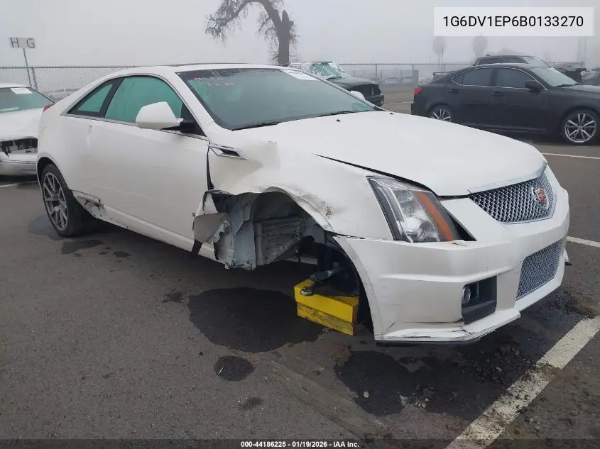 2011 Cadillac Cts-V VIN: 1G6DV1EP6B0133270 Lot: 44186225