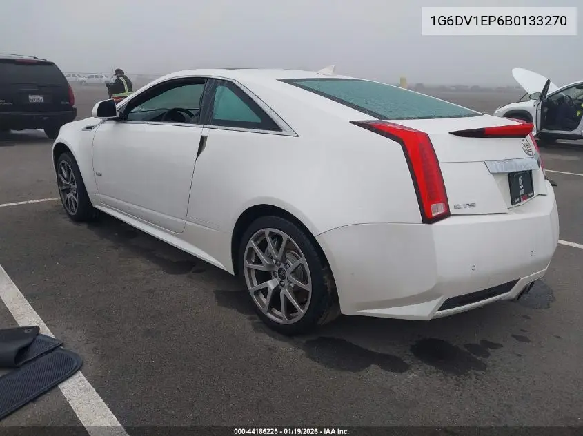 2011 Cadillac Cts-V VIN: 1G6DV1EP6B0133270 Lot: 44186225