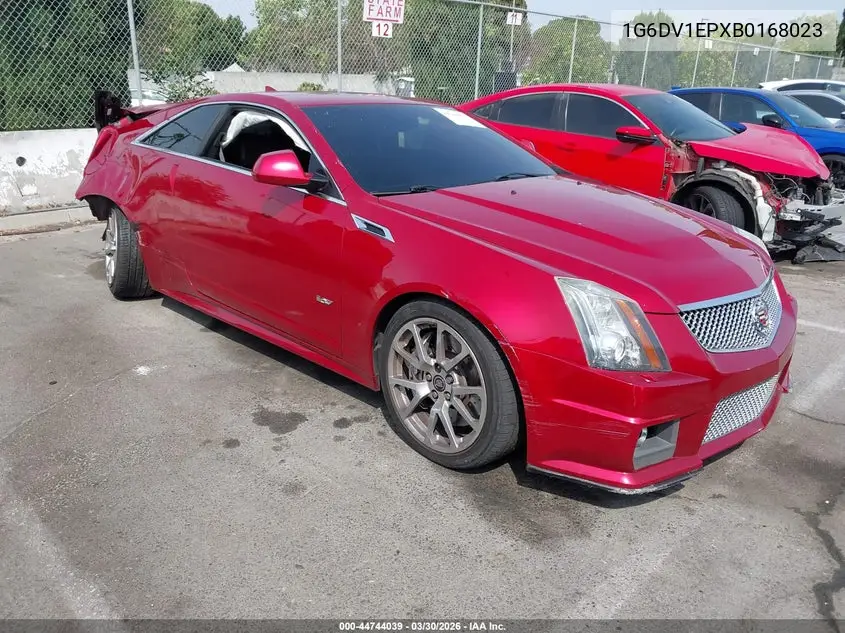 2011 Cadillac Cts-V VIN: 1G6DV1EPXB0168023 Lot: 44744039