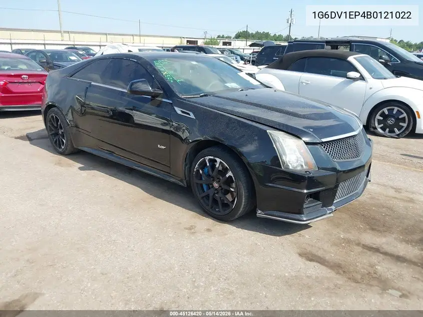 2011 Cadillac Cts-V VIN: 1G6DV1EP4B0121022 Lot: 45126420
