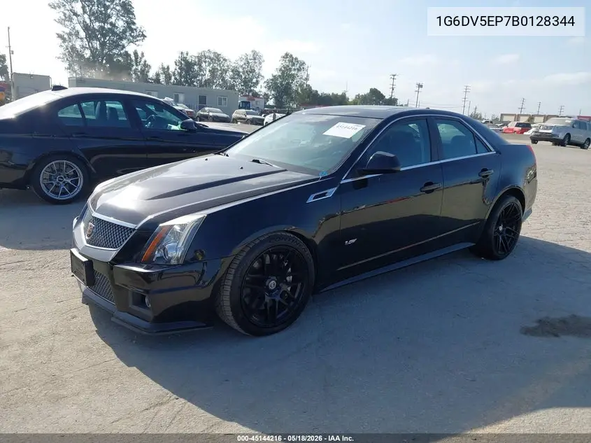 2011 Cadillac Cts-V VIN: 1G6DV5EP7B0128344 Lot: 45144216
