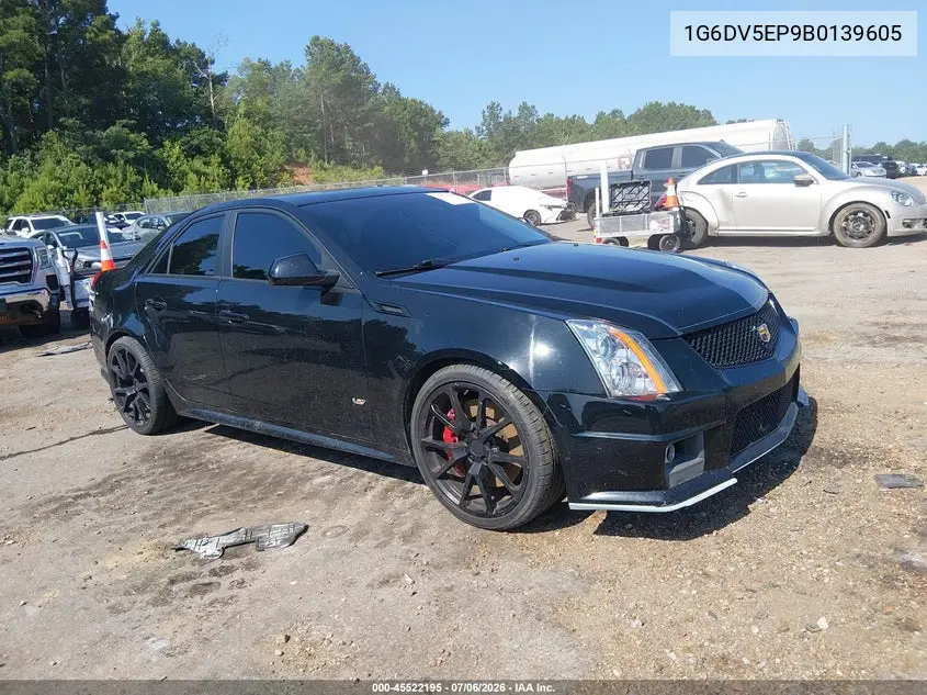 2011 Cadillac Cts-V VIN: 1G6DV5EP9B0139605 Lot: 45522195