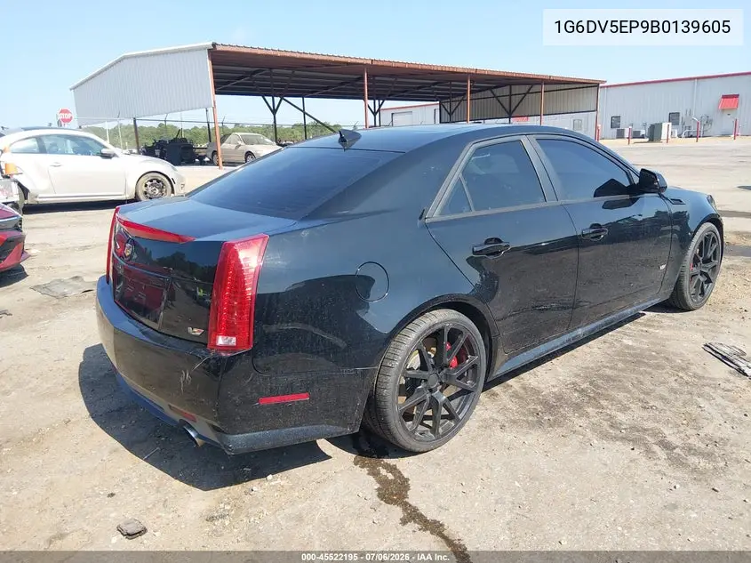 2011 Cadillac Cts-V VIN: 1G6DV5EP9B0139605 Lot: 45522195