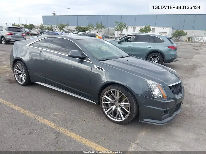 2011 Cadillac Cts-V VIN: 1G6DV1EP3B0136434 Lot: 45667324