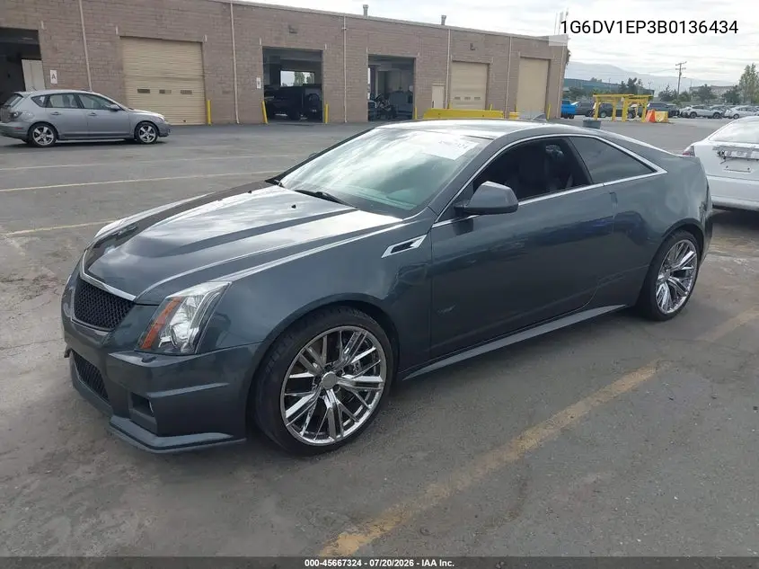 2011 Cadillac Cts-V VIN: 1G6DV1EP3B0136434 Lot: 45667324