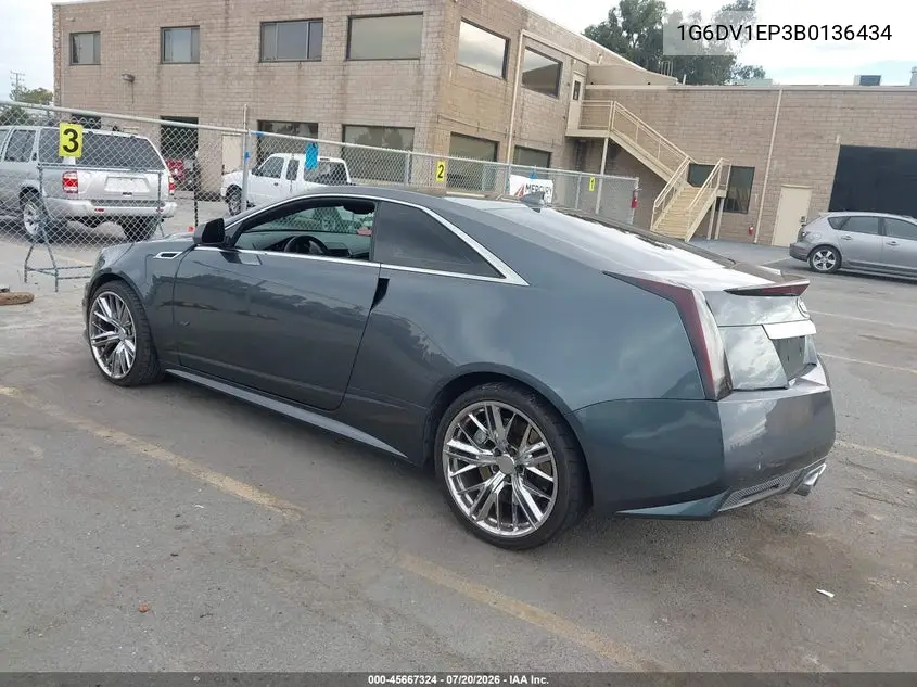 2011 Cadillac Cts-V VIN: 1G6DV1EP3B0136434 Lot: 45667324