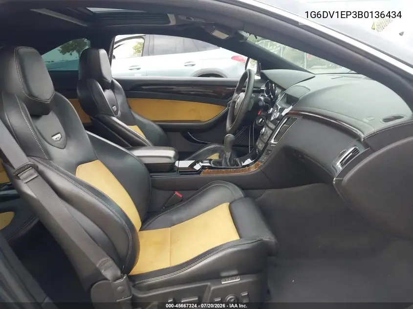 2011 Cadillac Cts-V VIN: 1G6DV1EP3B0136434 Lot: 45667324
