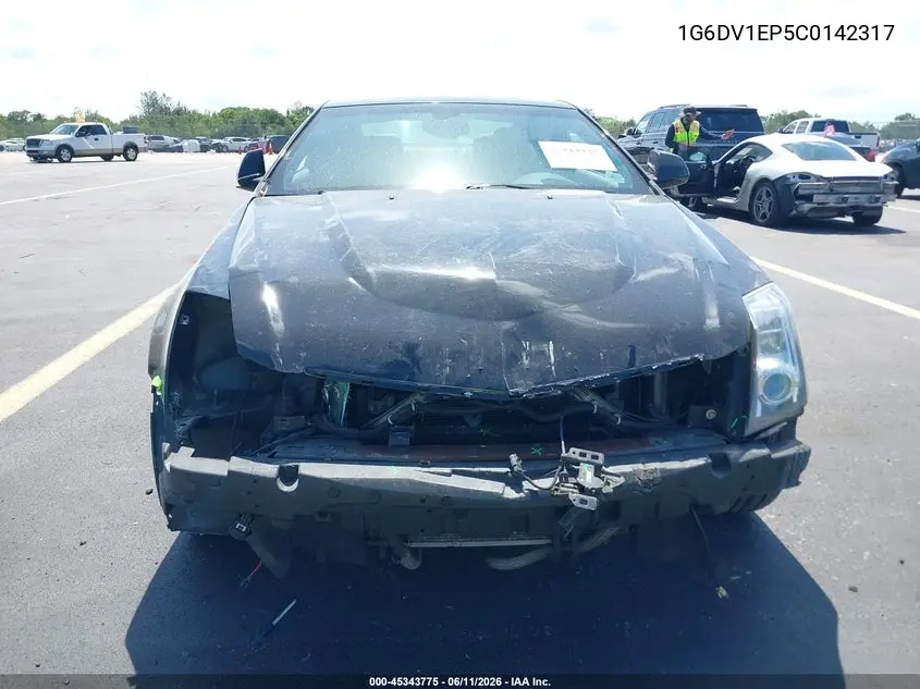 2012 Cadillac Cts-V VIN: 1G6DV1EP5C0142317 Lot: 45343775
