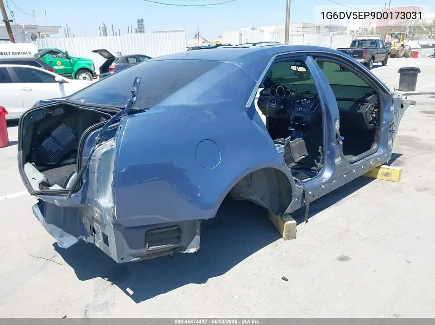 2013 Cadillac Cts-V VIN: 1G6DV5EP9D0173031 Lot: 45474427