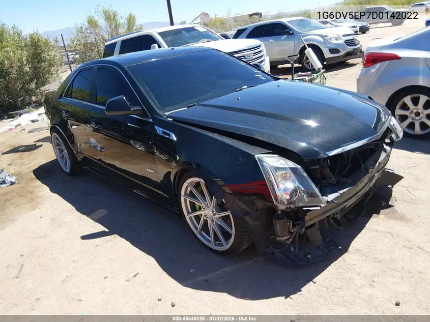 2013 Cadillac Cts-V VIN: 1G6DV5EP7D0142022 Lot: 45546258
