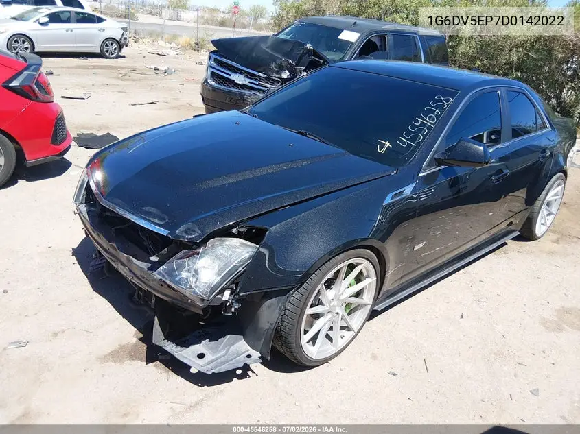 2013 Cadillac Cts-V VIN: 1G6DV5EP7D0142022 Lot: 45546258