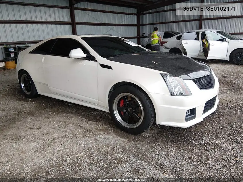 2014 Cadillac Cts-V VIN: 1G6DV1EP8E0102171 Lot: 45221673