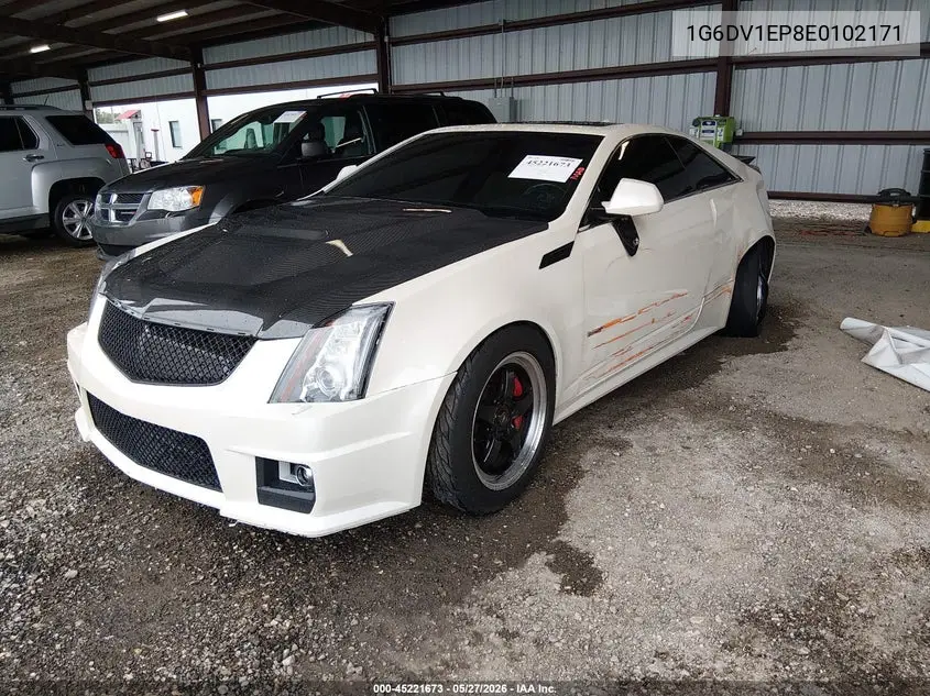 2014 Cadillac Cts-V VIN: 1G6DV1EP8E0102171 Lot: 45221673