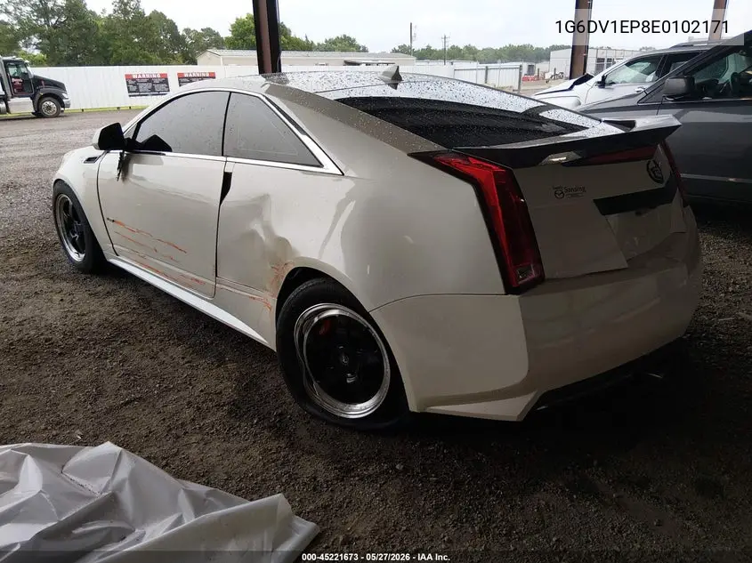 2014 Cadillac Cts-V VIN: 1G6DV1EP8E0102171 Lot: 45221673