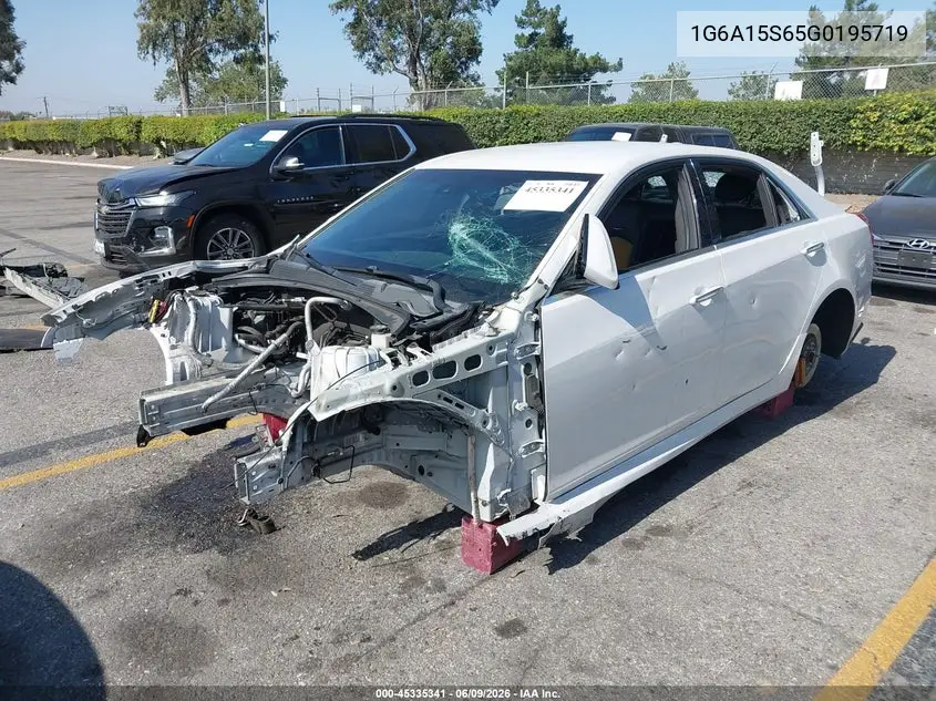 2016 Cadillac Cts-V VIN: 1G6A15S65G0195719 Lot: 45335341